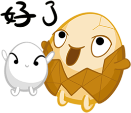 TEA EGG sticker #15726145