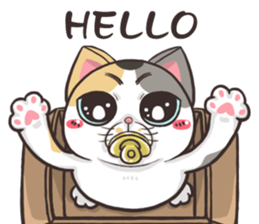 CAT BOOS 2-Cat baby sticker #15726698