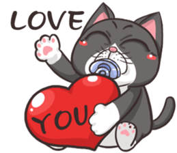 CAT BOOS 2-Cat baby sticker #15726700