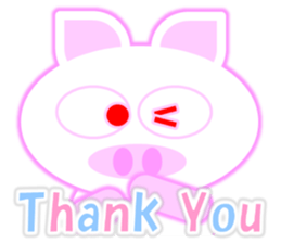 Pig nose rabbit sticker sticker #15727507