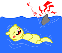 Datsuryoku sea otter sticker #15727885