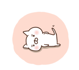 white cat life 1 sticker #15727984