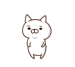 white cat life 1 sticker #15728005