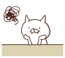 white cat life 1 sticker #15728006