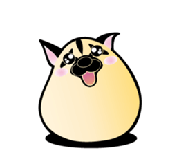 Egg Dog "Purin nesan" sticker #15728444