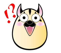 Egg Dog "Purin nesan" sticker #15728451