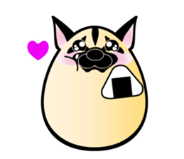 Egg Dog "Purin nesan" sticker #15728454