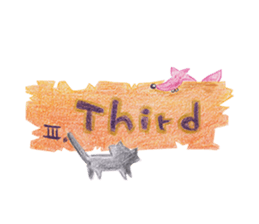 Ordinal number sticker #15728836