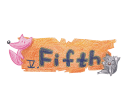 Ordinal number sticker #15728838