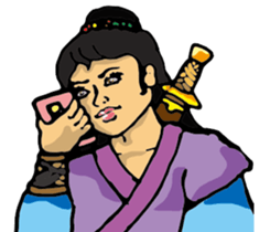 Chango's graffiti sticker #15729281