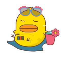 Ka-terk ka-tark V3 Summer sticker #15729306