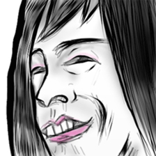 girl and emotions sticker #15730182