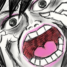girl and emotions sticker #15730187