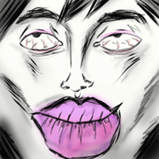 girl and emotions sticker #15730193