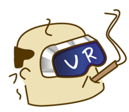 VR old farts sticker #15730218