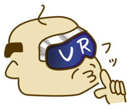 VR old farts sticker #15730223