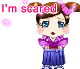 Cute funny baby English sticker #15730367