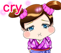 Cute funny baby English sticker #15730371