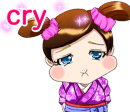 Cute funny baby English sticker #15730371