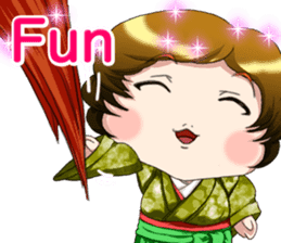 Cute funny baby English sticker #15730376