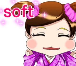 Cute funny baby English sticker #15730387