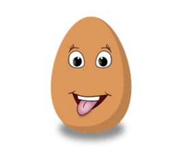 Egg Emoji sticker #15730732