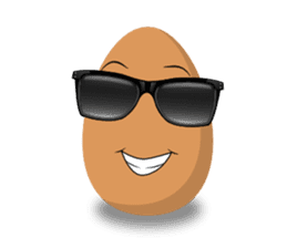 Egg Emoji sticker #15730737