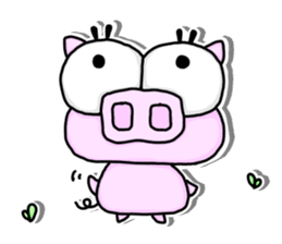Maybe oink -Immobile ver.1- sticker #15732490