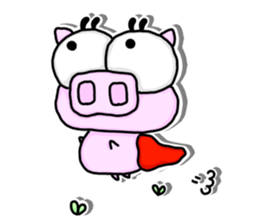 Maybe oink -Immobile ver.1- sticker #15732492