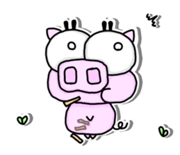 Maybe oink -Immobile ver.1- sticker #15732494