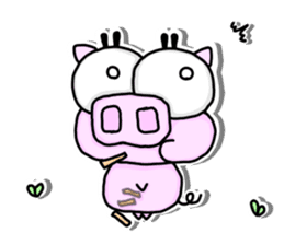 Maybe oink -Immobile ver.1- sticker #15732494