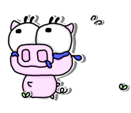 Maybe oink -Immobile ver.1- sticker #15732496