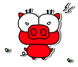 Maybe oink -Immobile ver.1- sticker #15732497
