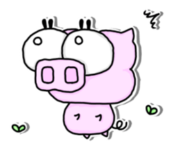 Maybe oink -Immobile ver.1- sticker #15732500