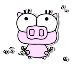Maybe oink -Immobile ver.1- sticker #15732502