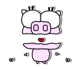 Maybe oink -Immobile ver.1- sticker #15732508