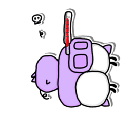 Maybe oink -Immobile ver.1- sticker #15732512
