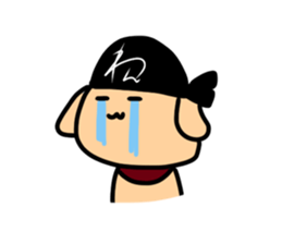 Daily life of a dog. sticker #15732729