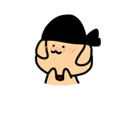 Daily life of a dog. sticker #15732732