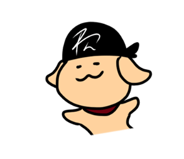 Daily life of a dog. sticker #15732742