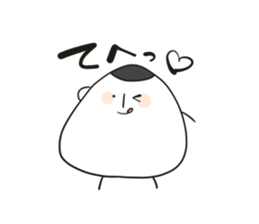 onigirikun to yukaina nakamatati sticker #15732911