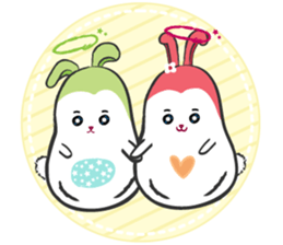 Rabbito & Rabbity sticker #15733205