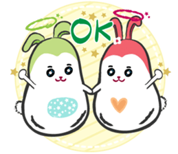 Rabbito & Rabbity sticker #15733231