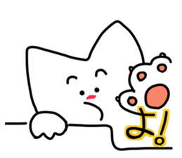 I love Mi cat sticker #15733280