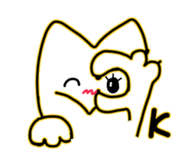 I love Mi cat sticker #15733285