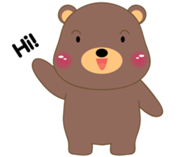 Son Brown Bear(eng) sticker #15733314