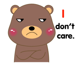 Son Brown Bear(eng) sticker #15733324