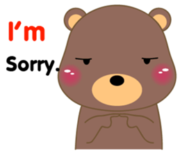 Son Brown Bear(eng) sticker #15733325