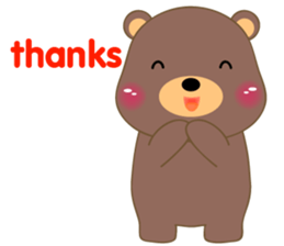 Son Brown Bear(eng) sticker #15733326