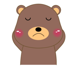 Son Brown Bear(eng) sticker #15733333